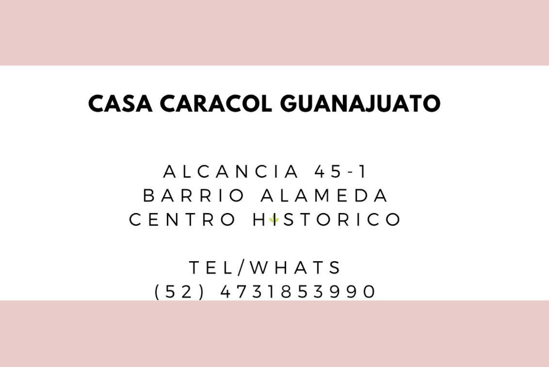 Casa Caracol Guanajuato Aparthotel Exterior foto
